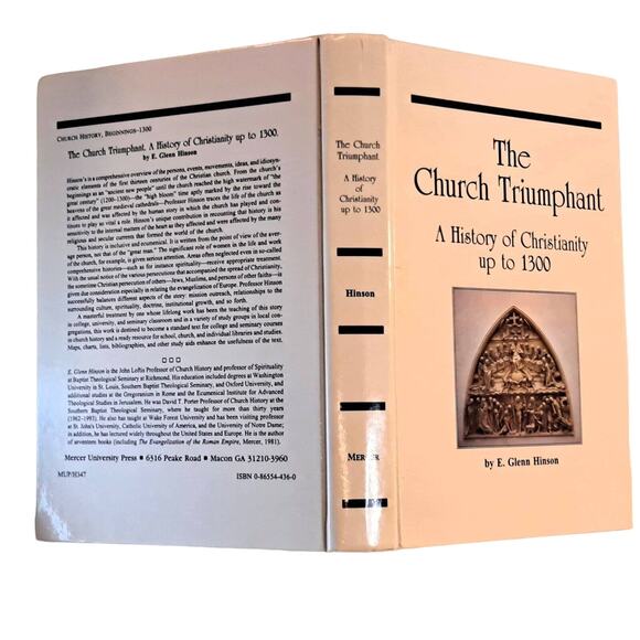 Church Triumphant: History of Christianity up to 1300 by Hinson (1995 1st Ed HC) - Picture 5 of 11